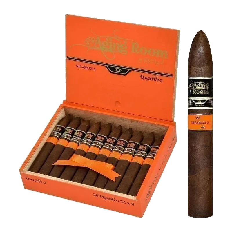 Aging Room Quattro Nicaragua Maestro Torpedo