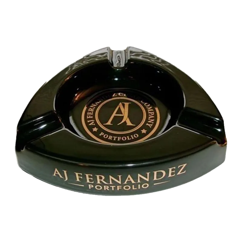 A.J. Fernandez AJ Fernandez Black Ceramic Ashtray