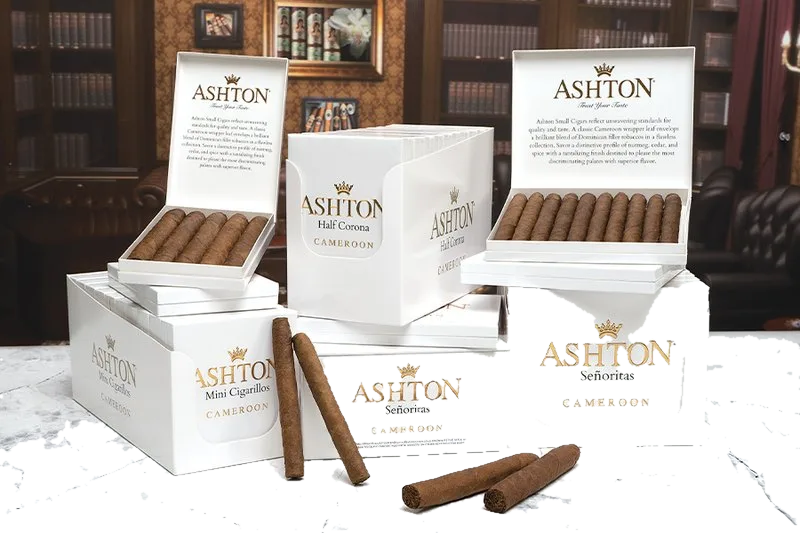 Ashton Small Cigars Half Corona Cameroon