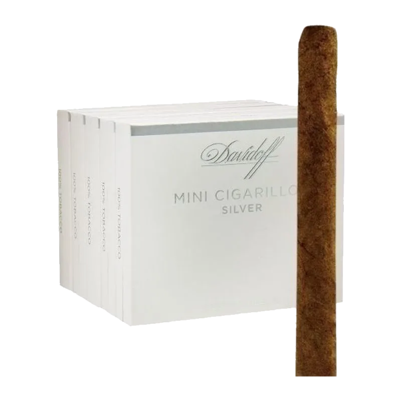 Davidoff Cigarillos Mini Cigarillos Silver