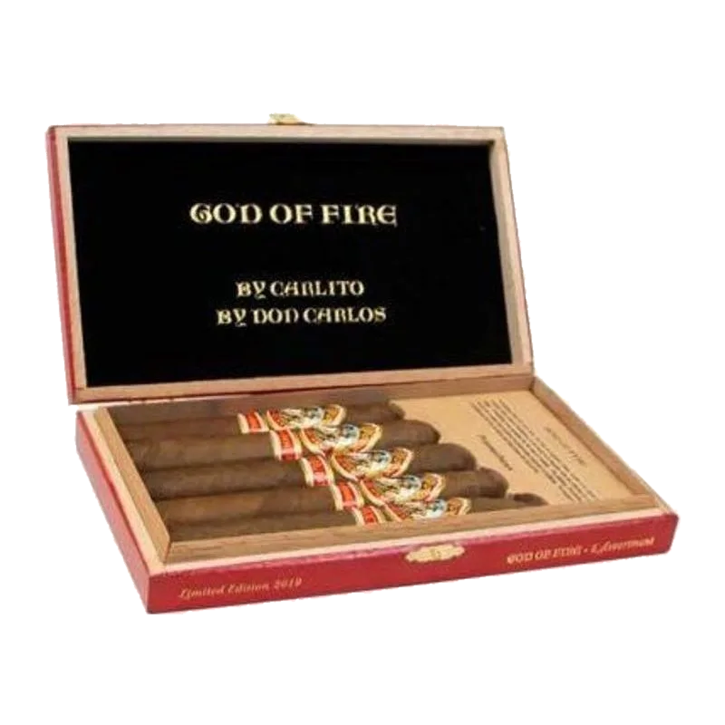 God of Fire Don Carlos Edicion Aniversario 5 Assortment