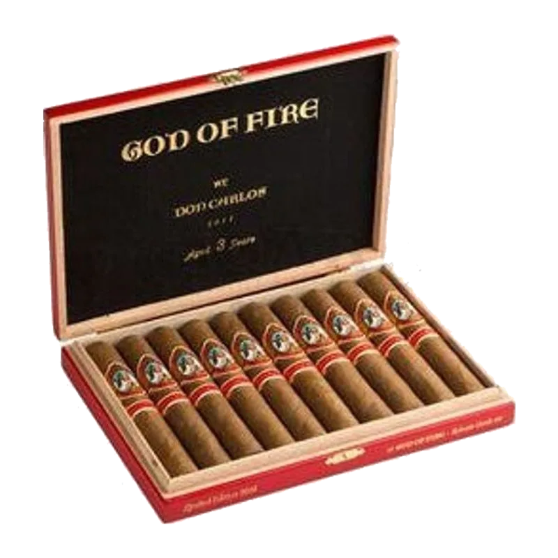 God of Fire Don Carlos Edicion Aniversario Doble Robusto
