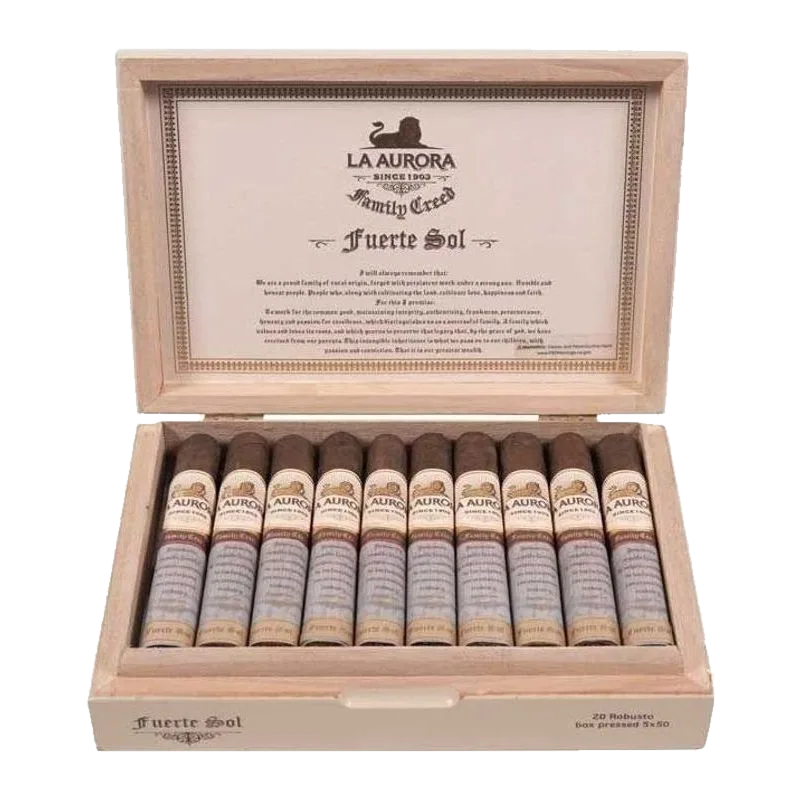 La Aurora Family Creed Fuerte Sol Robusto