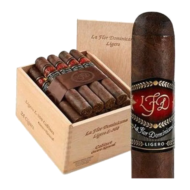 La Flor Dominicana Ligero Cabinet Oscuro Natural L-300