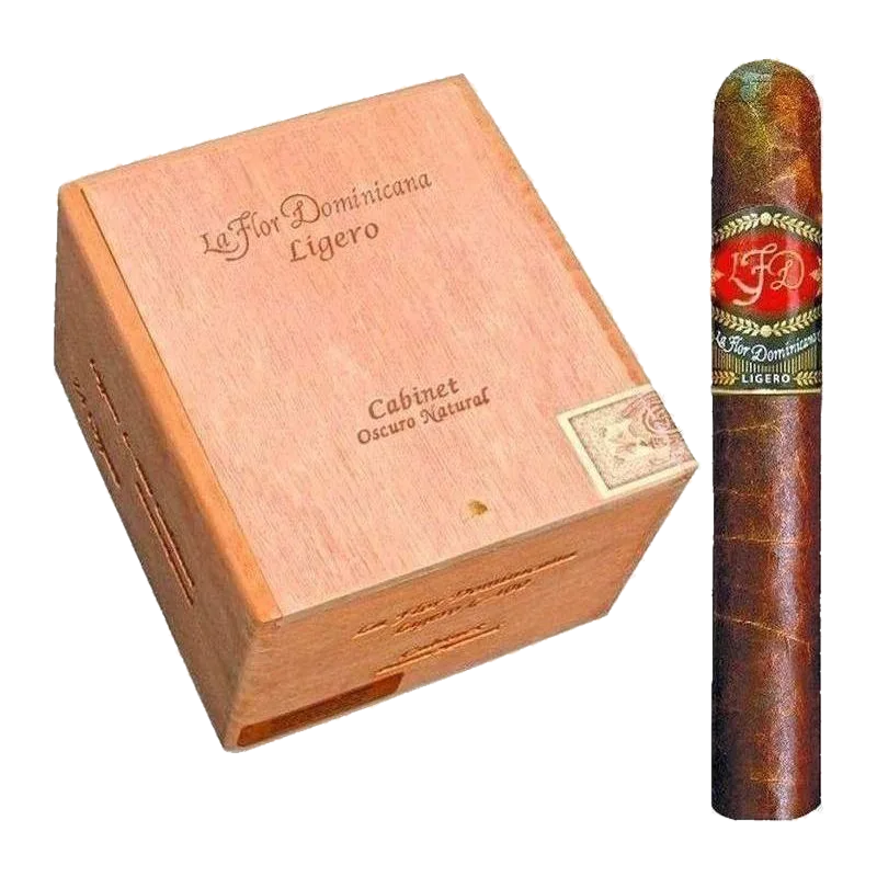 La Flor Dominicana Ligero Cabinet Oscuro Natural L-500