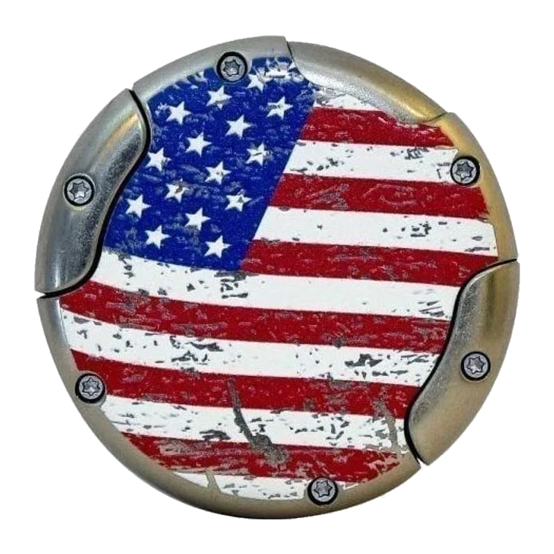 Lotus Meteor Round Cutter American Flag