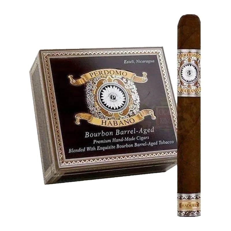 Perdomo Habano Bourbon Barrel-Aged Maduro Churchill
