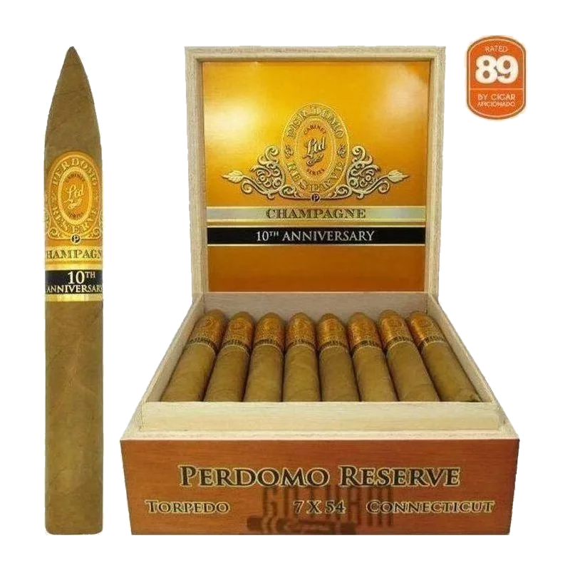 Perdomo Reserve 10th Anniversary Champagne Torpedo