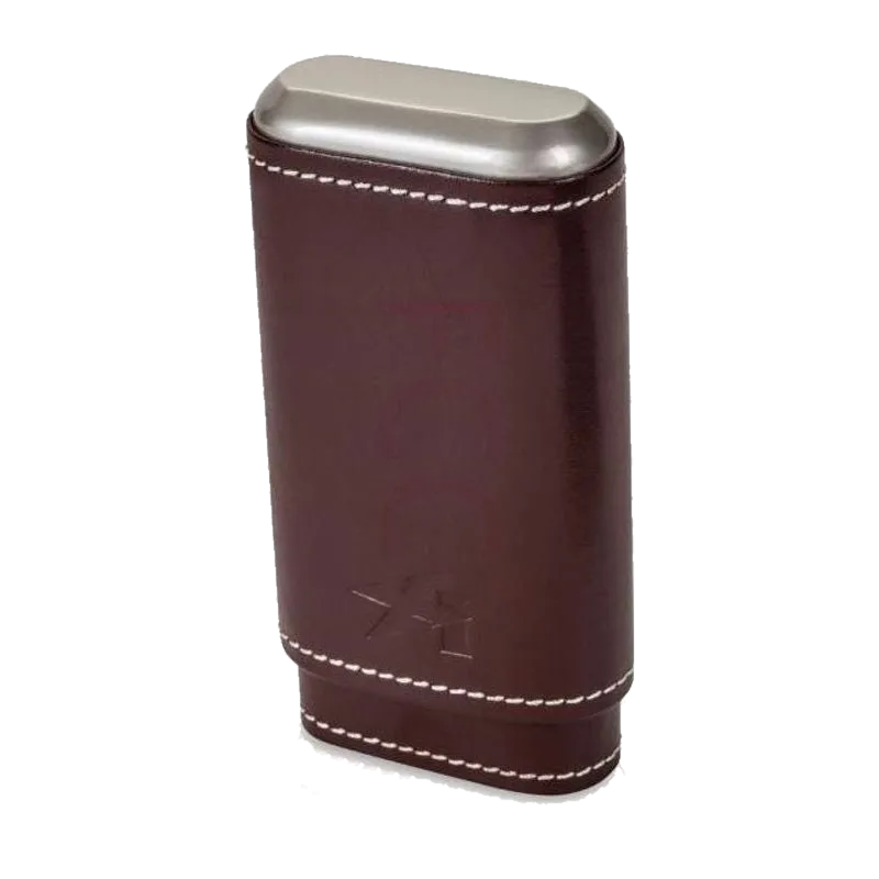 Xikar Envoy Triple Cigar Case Brown