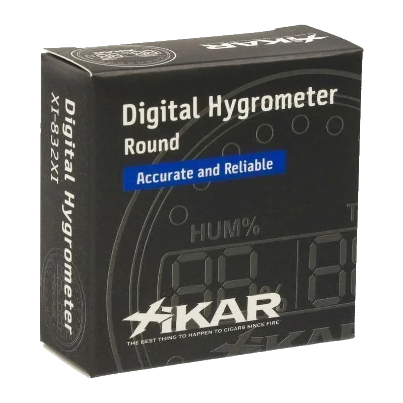 Xikar Xikar Round Digital Hygrometer