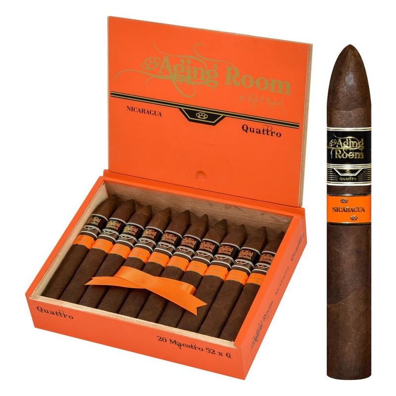 Aging Room Quattro Nicaragua Maestro Torpedo