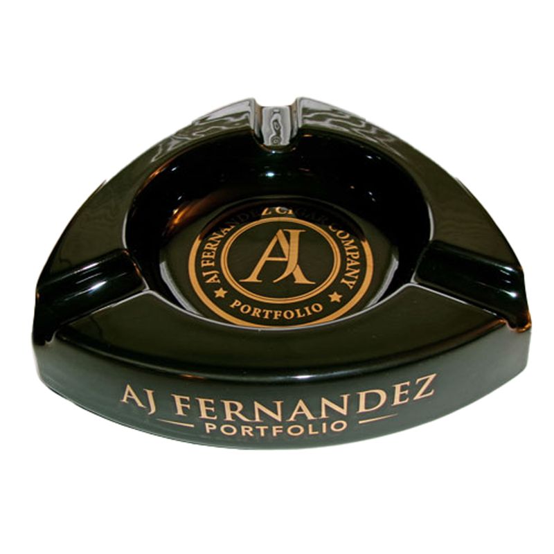 A.J. Fernandez AJ Fernandez Black Ceramic Ashtray