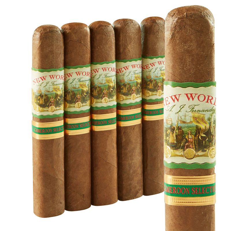 A.J. Fernandez New World Cameroon Short Robusto