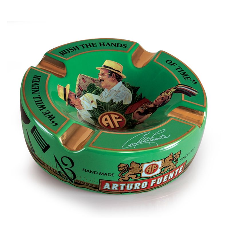 Arturo Fuente AF Hands of Time Ashtray Green