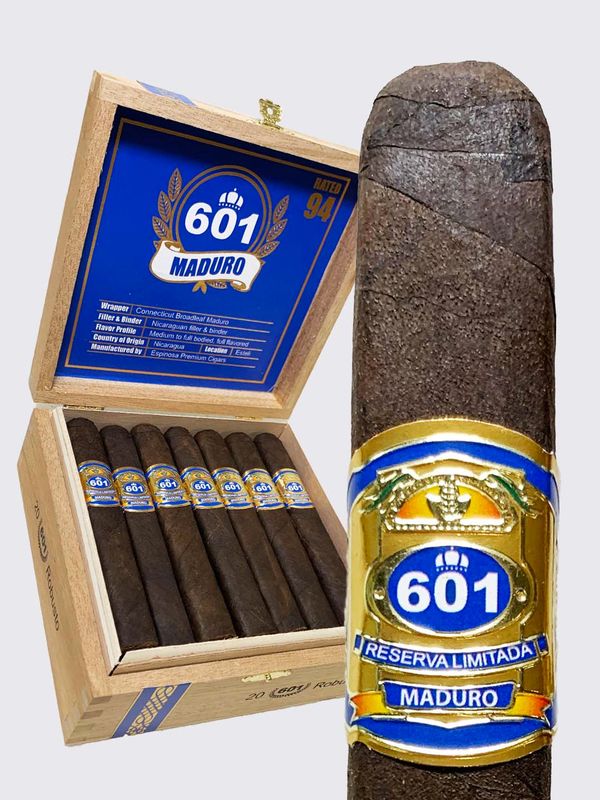 Espinosa 601 Blue Maduro Robusto