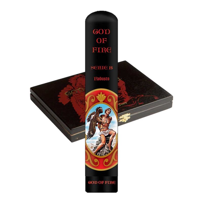 God of Fire Serie B Robusto Tubo
