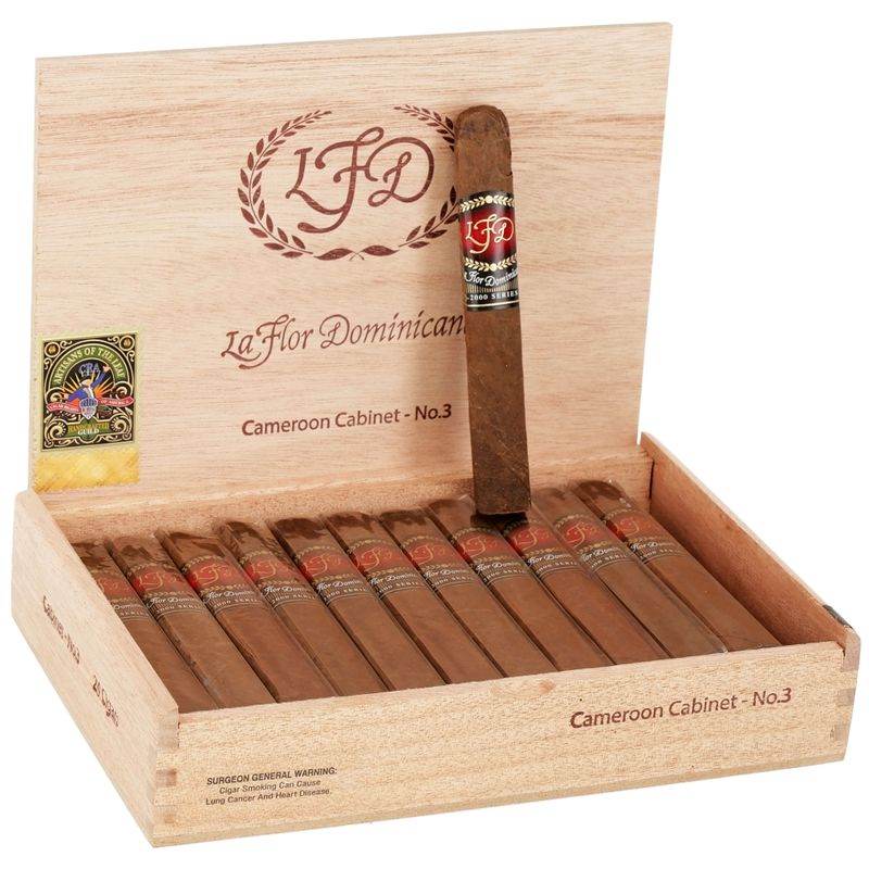 La Flor Dominicana Cameroon Cabinet Lancero