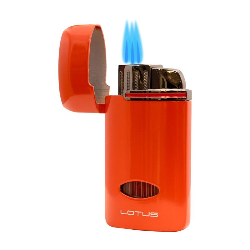 Lotus Matrix Lighter & Punch Orange