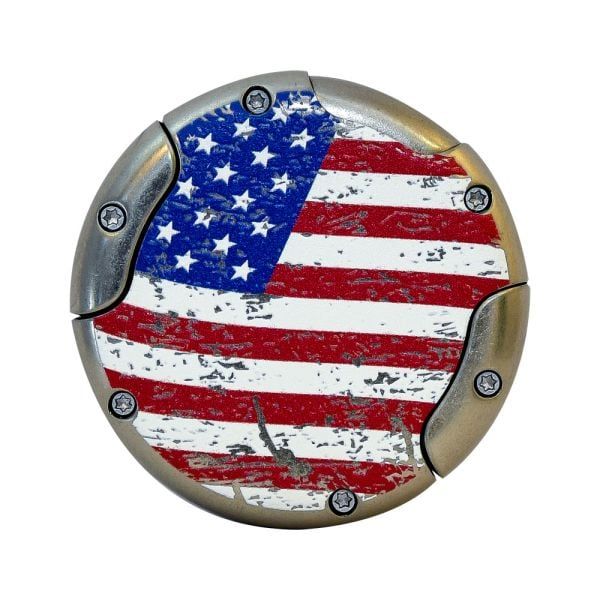 Lotus Meteor Round Cutter American Flag