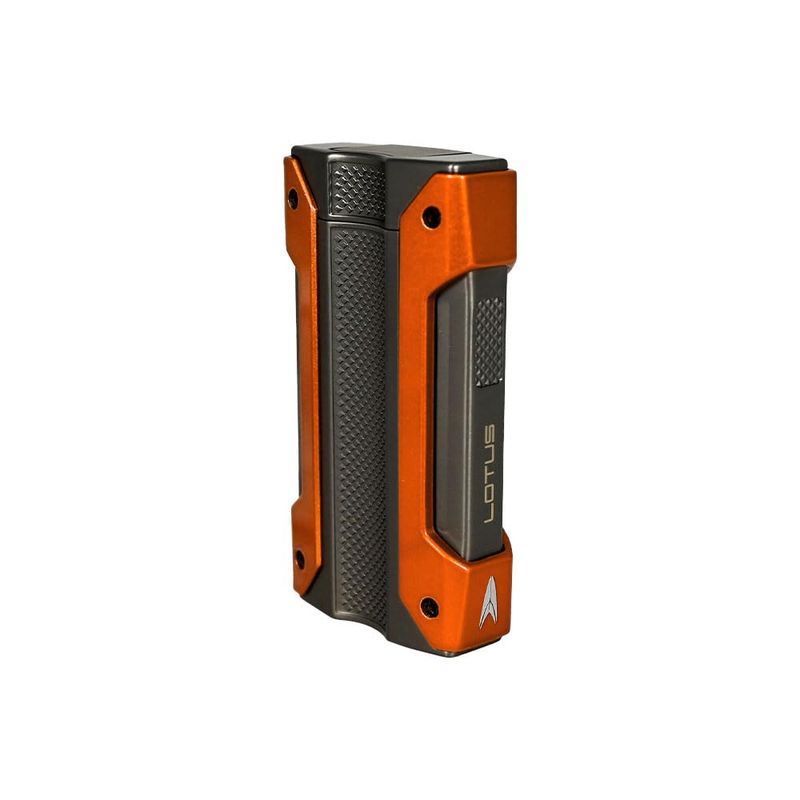 Lotus Tank Lighter & Punch Gunmetal & Orange